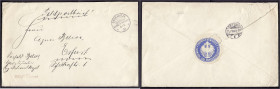Briefmarken/Briefe/Postkarten der Kolonien und Nebengebiete
Deutsch-Südwestafrika
Feldpostbrief mit dem Stempel ,,OKAHANDJA Deutsch-Südwestafrika 6/...