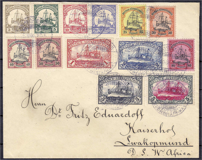 Briefmarken/Briefe/Postkarten der Kolonien und Nebengebiete
Deutsch-Südwestafri...