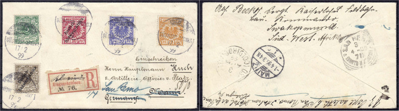 Briefmarken/Briefe/Postkarten der Kolonien und Nebengebiete
Deutsch-Südwestafri...