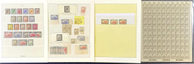 Briefmarken/Briefe/Postkarten der Kolonien und Nebengebiete
Karolinen
1899-1923 */**: Kleine Sammlung auf Vordruckblättern und Einstecktafeln, Nr. 1...