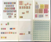 Briefmarken/Briefe/Postkarten der Kolonien und Nebengebiete
Samoa
Samoa 1900-1919 */**: Komplette Sammlung auf Vordruckblättern in ungebrauchter und...