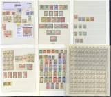 Briefmarken/Briefe/Postkarten der Kolonien und Nebengebiete
Togo
1897-1919 */**: Komplette Sammlung auf Vordruckblättern in ungebrauchter und postfr...