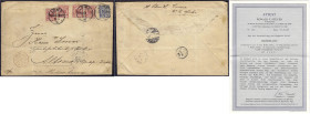 Briefmarken/Briefe/Postkarten der Kolonien und Nebengebiete
Togo
Vorläufer
10 Pf. und 20 Pf. Krone/Adler (Vorläufer) 1894, toller Bedarfsbrief der ...