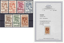 Briefmarken/Briefe/Postkarten der Kolonien und Nebengebiete
Deutsche Abstimmungsgebiete
Saargebiet
Volkshilfe (Gemälde III) 1931, kompletter Satz i...