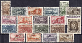 Briefmarken/Briefe/Postkarten der Kolonien und Nebengebiete
Deutsche Abstimmungsgebiete
Saargebiet
Volksabstimmung + Flugpostmarken 1934, zwei komp...