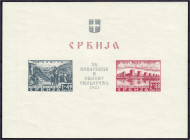 Briefmarken/Briefe/Postkarten der Kolonien und Nebengebiete
Deutsche Besetzungsausgaben 1939/1945
Serbien
Hilfe für die katastrophengeschädigte Bev...