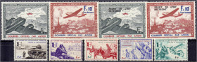 Briefmarken/Briefe/Postkarten der Kolonien und Nebengebiete
Spenden/Vignetten/Private Ausgaben 1939/1945
Flugpostvignetten und Legionäre 1941/1942, ...