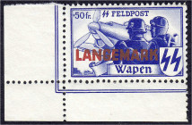 Briefmarken/Briefe/Postkarten der Kolonien und Nebengebiete
Spenden/Vignetten/Private Ausgaben 1939/1945
50 Fr. Für die Luftwaffe 1944, postfrische ...