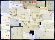 Briefmarken/Briefe/Postkarten der Kolonien und Nebengebiete
Lots und Sammlungen
Deutsche Kolonien: Hochwertiger Posten im Ringbinder mit 143 Belegen...