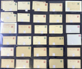 Briefmarken/Briefe/Postkarten der Kolonien und Nebengebiete
Lots und Sammlungen
Deutsche Auslandspostämter und Kolonien - Ganzsachen: Dickes Album m...