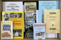 Varia-Kolonien und Nebengebiete
-1
Großer Bestand Sekundärliteratur zur Geschichte und Geographie der deutschen Kolonien. Ca. 180 Bücher und Hefte. ...