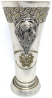 Varia-Kolonien und Nebengebiete
China
Schützenbecher, graviert 1911. Frühjahrs- Preisschiessen Schützenkorps Kiautschou. Messing, versilbert, mit Hu...