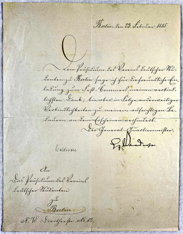 Varia-Kolonien und Nebengebiete
China
Graf Waldersee (Generalfeldmarschall): E...
