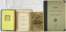 Varia-Kolonien und Nebengebiete
China
4 Bücher: O. AUTOR. Denkschrift betr. die Entw. von Kiautschou, Berlin 1899; FILCHNER. Tschung-Kue. Berlin 192...