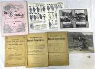 Varia-Kolonien und Nebengebiete
Deutsch-Südwestafrika
4 Kriegskarten von Südwestafrika (Windhuk, Otawi und Zesfontein 1904) und Südafrika. Dazu : ei...