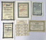 Varia-Kolonien und Nebengebiete
Deutsch-Samoa
5 histor. Wertpapiere: Deutsche Südseephosphat-AG, Jaluit-Ges. (mit Couponbogen), Safata-Samoa-Ges. (2...