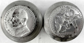 Varia-Kolonien und Nebengebiete
Reichskommissariat Ukraine
Prägestempelpaar (Matrizen) zur Medaille 1942, v. Karl Goetz. Feldmarschall Fedor von Boc...