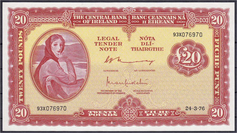 Banknoten
Ausland
Irland
20 Pounds 24.3-76 I- Pick 67 c.