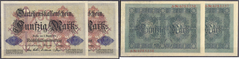 Banknoten
Die deutschen Banknoten ab 1871 nach Rosenberg
Deutsches Reich, 1871...