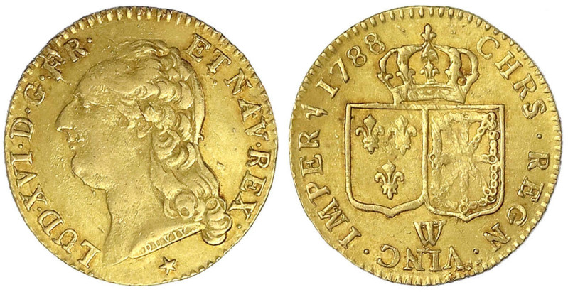 Ausländische Goldmünzen und -medaillen
Frankreich
Ludwig XVI., 1774-1793
Loui...