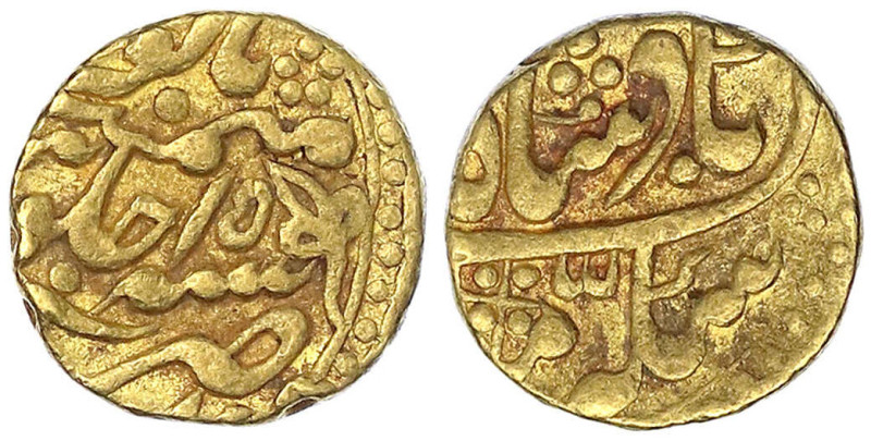 Ausländische Goldmünzen und -medaillen
Indien-Moghulreich
Shah Alam II., 1759-...