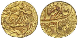 Ausländische Goldmünzen und -medaillen
Indien-Moghulreich
Shah Alam II., 1759-1806 (AH 1172-1219)
Mohur, Regierungsjahr 15 = 1773, Jaipur. 10,70 g....