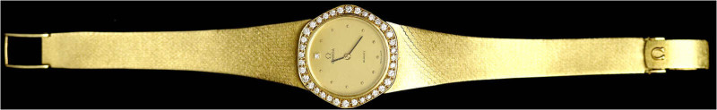 Uhren aus Gold
Armbanduhren
Damenarmbanduhr OMEGA Quartz mit Armband Gelbgold ...