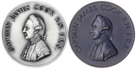 Ausländische Münzen und Medaillen
Australien
Elisabeth II., 1952-2022
2 Stück: Silber- und Bronzemedaille o.J.(1967) von Luke, Melbourne. Numismati...