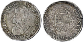 Ausländische Münzen und Medaillen
Belgien-Brabant
Philipp II., 1556-1598
Philippstaler 1558, Antwerpen. 33,88 g. sehr schön, übl. leichte Prägeschw...