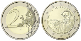 Ausländische Münzen und Medaillen
Monaco
Albert II., seit 2005
2 Euro Gedenkmünze 2016. 150 Jahre Monte Carlo. Im Originaletui mit Zertifikat und U...