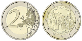 Ausländische Münzen und Medaillen
Monaco
Albert II., seit 2005
2 Euro Gedenkmünze 2017. 200 Jahre Fürstliche Karabinierskompanie. Im Originaletui m...