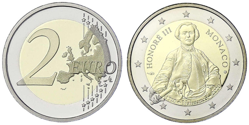 Ausländische Münzen und Medaillen
Monaco
Albert II., seit 2005
2 Euro Gedenkm...