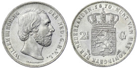 Ausländische Münzen und Medaillen
Niederlande
Willem III., 1849-1890
2 1/2 Gulden 1870. vorzüglich, kl. Randfehler, etwas berieben. Krause/Mishler ...