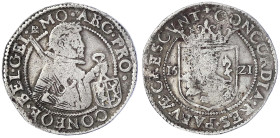 Ausländische Münzen und Medaillen
Niederlande-Gelderland
Provinz, 1583-1798
Reichstaler 1621. 28,39 g. fast sehr schön, Prägeschwäche. Delmonte 938...
