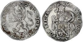 Ausländische Münzen und Medaillen
Niederlande-Utrecht, Provinz
Löwentaler 1682. 27,03 g. sehr schön/vorzüglich. Delmonte 847. Davenport. 4865.