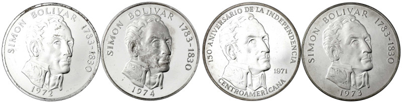 Ausländische Münzen und Medaillen
Panama
Lots
12 Silbermünzen: 4 X 20 Balboas...
