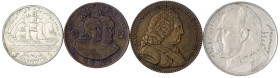 Ausländische Münzen und Medaillen
Polen
Zweite Republik, 1923-1939
4 Stück: 5 Zlotych 1936 Segelschiff und 10 Zlotych 1937 Pilsudski. Beide gravier...