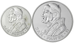 Ausländische Münzen und Medaillen
Polen
Volksrepublik Polen, 1952-1989
2 Raritäten: 100 und 200 Zt. 1986 Johannes Paul II. Auflagen nach Krause Mis...