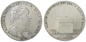 Altdeutsche Münzen und Medaillen
Bayern
Maximilian IV. (I.) Joseph, 1799-1806-1825
Konventionstaler 1818. Charta Magna Bavariae. gutes vorzüglich, ...