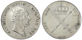 Altdeutsche Münzen und Medaillen
Bayern
Maximilian IV. (I.) Joseph, 1799-1806-1825
Kronentaler 1825. Letztes Jahr. fast vorzüglich. Jaeger 14. Thun...