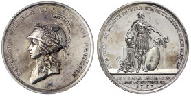 Altdeutsche Münzen und Medaillen
Brandenburg-Preußen
Friedrich Wilhelm III., 1797-1840
Silbermedaille im Talergewicht 1797 von Loos. Auf seinen Reg...