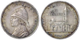 Altdeutsche Münzen und Medaillen
Brandenburg-Preußen
Wilhelm II., 1888-1918
Silbermedaille 1898 a.d. Einweihung der Erlöserkirche in Jerusalem. Uni...