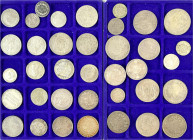 Altdeutsche Münzen und Medaillen
Brandenburg-Preußen
Lots
Schöne Sammlung von 37 versch. Silbermünzen ab 1751 bis 1866. Dabei Doppeltaler 1841, 19 ...