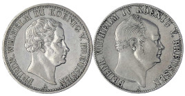 Altdeutsche Münzen und Medaillen
Brandenburg-Preußen
Lots
2 X Taler, 1840 A und 1855 A. beide gutes sehr schön. AKS 17, 76.