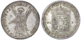 Altdeutsche Münzen und Medaillen
Braunschweig-Calenberg-Hannover
Georg Ludwig, 1698-1714
Ausbeutetaler 1711 HCB Clausthal. Ausbeute der Grube St. A...