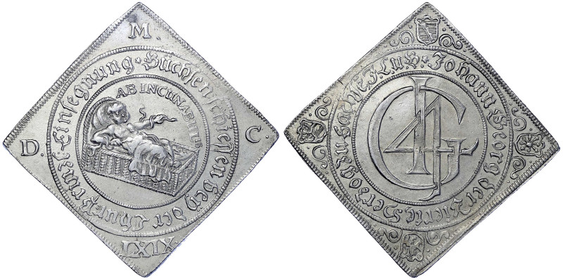 Altdeutsche Münzen und Medaillen
Sachsen-Albertinische Linie
Johann Georg II.,...