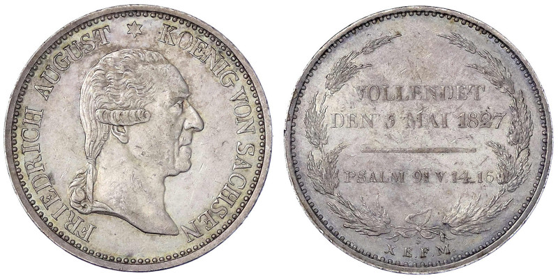 Altdeutsche Münzen und Medaillen
Sachsen-Albertinische Linie
Friedrich August ...