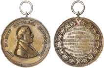 Altdeutsche Münzen und Medaillen
Sachsen-Dresden, Stadt
Bronzemedaille 1865, zur Erinnerung an den Vorsitzenden der Bogenschützengilde Eduard Heinri...