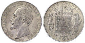 Altdeutsche Münzen und Medaillen
Sachsen-Meiningen
Bernhard II., 1821-1866
Doppelgulden 1854. vorzüglich. Jaeger 445. Thun 378. AKS 183.