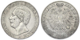 Altdeutsche Münzen und Medaillen
Schwarzburg-Sondershausen
Günther Friedrich Karl II., 1835-1880
Vereinstaler 1859 A. gutes sehr schön. Jaeger 75. ...